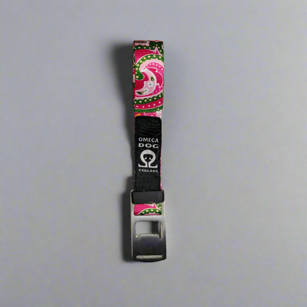 Wristlet keychain with bottle opener