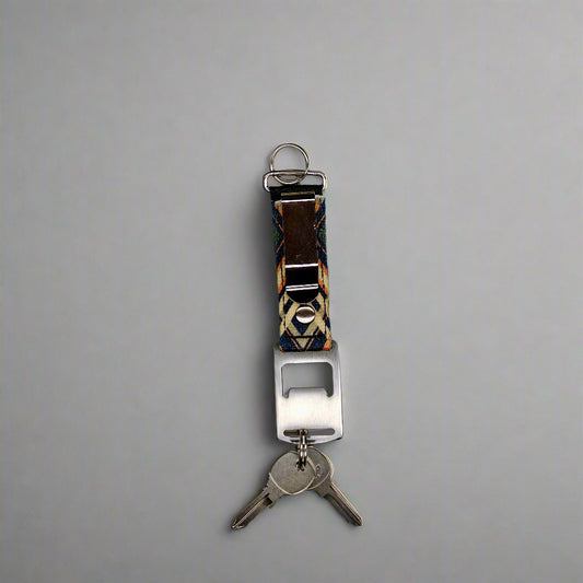 clip-on keychain with bottle opener
